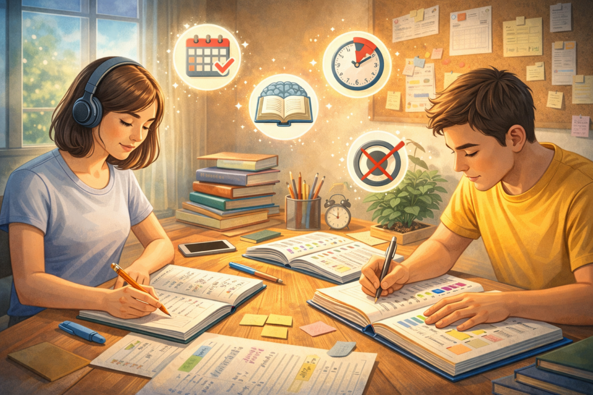 Study Tips for Exams: Proven Strategies to Score Higher and Reduce Stress