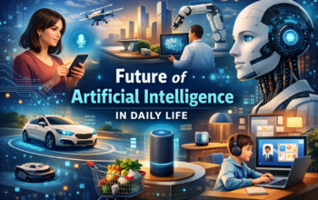 future of artificial intelligence in daily life technology concept image