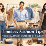 Timeless fashion wardrobe styling with modern outfit combinations