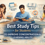best study tips for students to improve concentration and learning ability