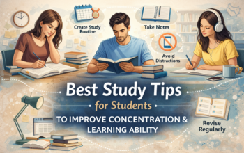 best study tips for students to improve concentration and learning ability