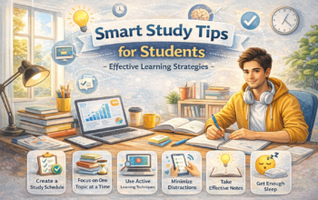 student studying using smart study techniques and effective learning methods