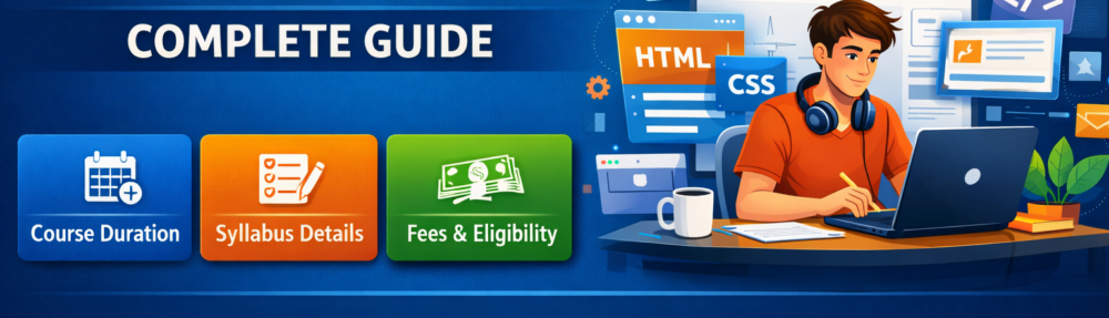 Diploma in web designing course guide with duration, fees, and syllabus