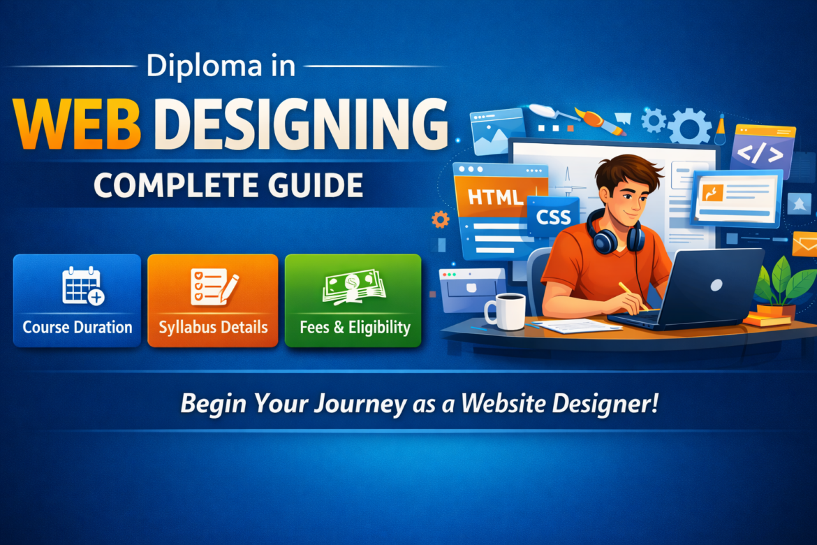 Complete Guide to Diploma in Web Designing: Courses, Duration, Syllabus & Career Path